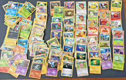 150 Pokemon Card Bulk Lot From 2010-2012 With Metal Tin - Image 2
