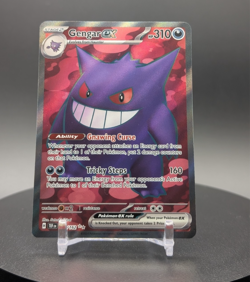 Gengar EX 193/162 Pokemon Temporal Forces Ultra Rare Holo Full Art Card - Image 1