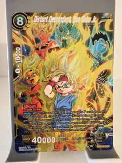 Dragon Ball Super Card Game BT4-123 SCR Distant Descendant, Son Goku JR - Image 1
