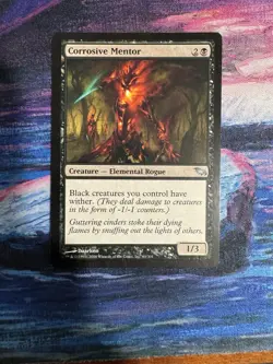 Corrosive Mentor Shadowmoor Nm Mtg - Image 1