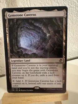 Magic The Gathering: Gemstone Caverns. Regular. NM - Image 1