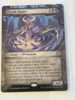 Gloom Ripper Showcase Lorwyn Eclipsed 312 - Image 1