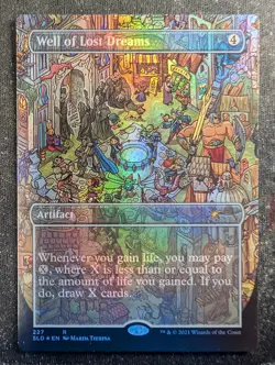 Well of Lost Dreams (227) - Foil Borderless - Secret Lair (MTG) - Image 1