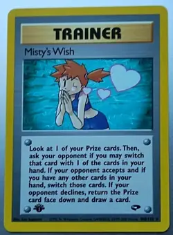 Pokemon Misty's Wish 108/132 1st Edition NM ~FAST SHIPPING!!! - Image 1