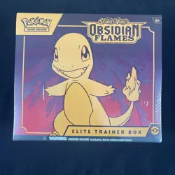 Pokemon: Scarlet & Violet Obsidian Flames Elite Trainer Box Sealed 820650853913 - Image 1