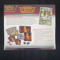 Pokemon: Scarlet & Violet Obsidian Flames Elite Trainer Box Sealed 820650853913 - Image 2