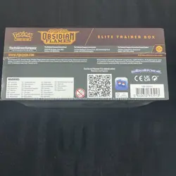 Pokemon: Scarlet & Violet Obsidian Flames Elite Trainer Box Sealed 820650853913 - Image 4
