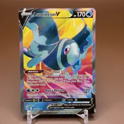 Pokemon TCG Lumineon V Full Art Sword & Shield Brilliant Stars 155/172 NM - Image 1