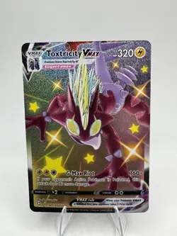 Pokemon TCG Shining Fates: Shiny Vault #SV113/SV122 Toxtricity VMAX - Image 1