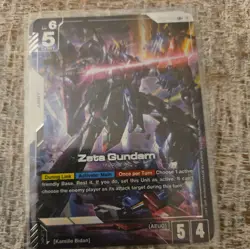 Gundam TCG Card Game Dual Impact GD02-069 LR+ Zeta Gundam NM Alt Art English NM - Image 1
