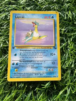 Lapras - 25/62 - Pokemon Fossil 1st Edition Rare Card WOTC LP - Image 1