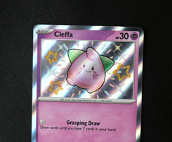 Pokemon Card TCG - Cleffa 150/091 - Paldean Fates - Baby Shiny Rare - NM ⭐ - Image 2