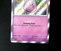 Pokemon Card TCG - Cleffa 150/091 - Paldean Fates - Baby Shiny Rare - NM ⭐ - Image 3