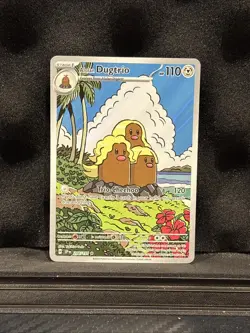 Alolan Dugtrio - 208/191 - Illustration Rare NM, English Pokemon Surging Sparks - Image 1