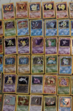 Wotc Pokemon Card Lot Taken From Binders And Randomized- Holos Rares 1st Edition - Image 3
