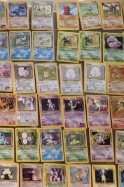 Wotc Pokemon Card Lot Taken From Binders And Randomized- Holos Rares 1st Edition - Image 4