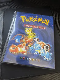 Pokemon 1999 Base Set Trading Card Folder Binder 4 Pocket WOTC - NEW condition - Image 1
