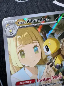 Lillie's Ribombee 164/159 Pokemon TCG S&V Journey Together Illustration Rare - Image 3