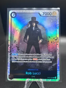 Rob Lucci OP03-092 SR Pillars of Strength One Piece Card English - Image 1