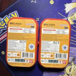 2x One Piece TCG Card Game - Mini Tin Vol.2 English 2 Packs Of OP 13 Luffy Art - Image 2
