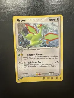 2003 Pokemon EX Dragon Flygon Holo Rare Card #4/97 Vintage Card - Image 1