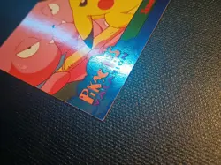 LP Pikachu Teamwork #54 Foil Pokemon Pikachu's Vacation Topps Animation Card 98 - Image 2