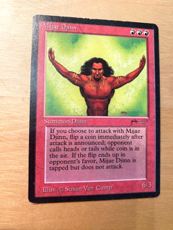 MTG Mijae Djinn Arabian Nights PL No.1 - Image 1