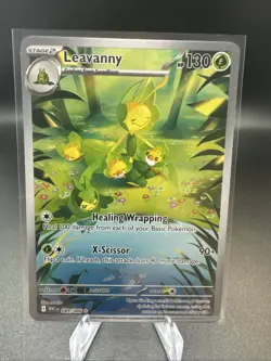 Pokemon TCG Leavanny White Flare Illustration Rare Card 089/086 NM/M Condition - Image 1