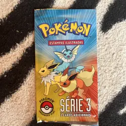 Pokemon POP Series 3 Booster Portuguese Brazilian Version Sealed Rare - Image 1