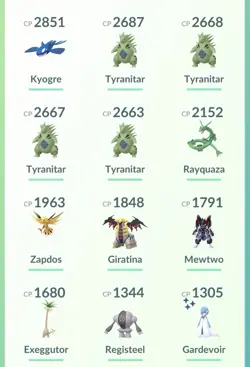 Pokemon Go PTC Acc, Guaranteed Lucky Armor Mewtwo - Image 2