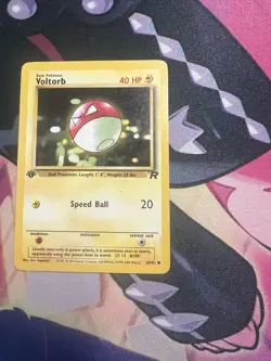 Voltorb Common 1st Edition Team Rocket 69/82 LP Pokemon TCG - Image 1