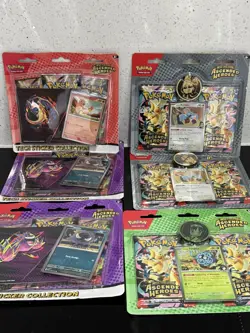Pokemon Ascended Heroes Tech Sticker Collection Bundle X6. 24hrs Dispatch ✅ - Image 1