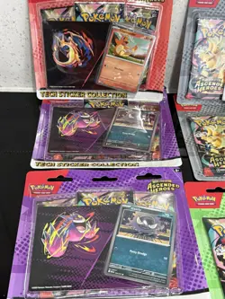 Pokemon Ascended Heroes Tech Sticker Collection Bundle X6. 24hrs Dispatch ✅ - Image 3