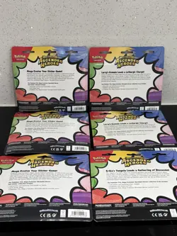 Pokemon Ascended Heroes Tech Sticker Collection Bundle X6. 24hrs Dispatch ✅ - Image 4