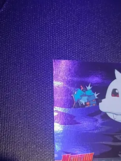 1999 TOPPS - POKEMON - #16 A CALL TO ARMS 1X MEWTWO STRIKES BACK Holo - Image 3