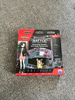 Pokemon TCG Sealed Rival Battle Deck Marnie's Morpeko SVP 206 Black Star Promo - Image 3