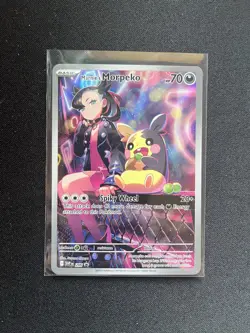 Pokemon TCG Marnie's Morpeko SVP 206 Rival Battle Deck Black Star Promo - Image 1