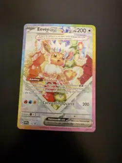 Pokemon TCG - Prismatic Evolutions - Eevee ex SVP174 Black Star Promo NM - Image 2