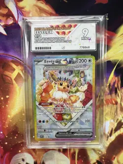 ACE 9 Eevee EX SVP 174 Black Star Promo Pokemon TCG Prismatic Evolutions - Image 1