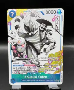 Kouzuki Oden (Parallel) ST22-005 One Piece Starter Deck 22: Ace & Newgate Foil - Image 1