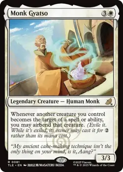 MTG - Monk Gyatso - TLE 0081 - Avatar: The Last Airbender - Rare - Magic - Image 1