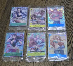 One Piece TCG EXCLUSIVE Asia Mini Tin Vol 2 Set Of 6 Promo Foil Cards (SEALED) - Image 4