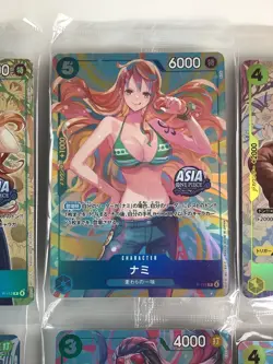 One Piece TCG EXCLUSIVE Asia Mini Tin Vol 2 Set of 6 Promo Foil Cards (SEALED) - Image 3