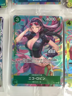 One Piece TCG EXCLUSIVE Asia Mini Tin Vol 2 Set of 6 Promo Foil Cards (SEALED) - Image 5