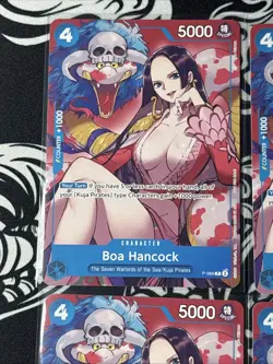 Boa Hancock P-066 Promo OP-PR - One Piece TCG Promotion Card English Playset - Image 2