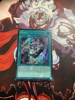 Yugioh! Fusion Deployment CH01-EN029 Secret Rare 1st Edition Near Mint - Image 1