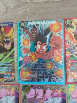 1 SCR, 2 SPR, 4 SR, EX, Pre Release Dragon Ball Super Masters CCG 18 Card Lot! - Image 5