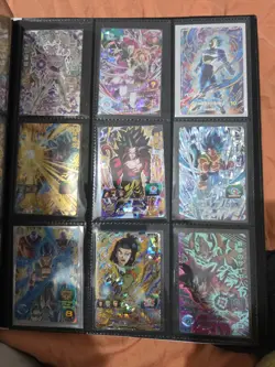 Dragon Ball Lot Of 261 Cards With Binder And 1 Anniversary Box - Image 1