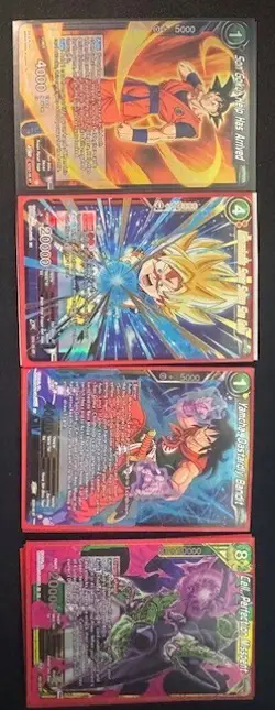 Dragon Ball Super Card Game (82 ST CARD LOT)-CARD LIST IN DESCRIPTION - Image 3