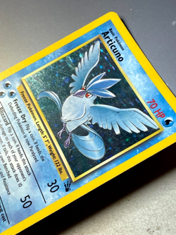 Articuno - 2/62 - Pokemon Fossil Unlimited Holo Rare MP/HP Card - Image 2